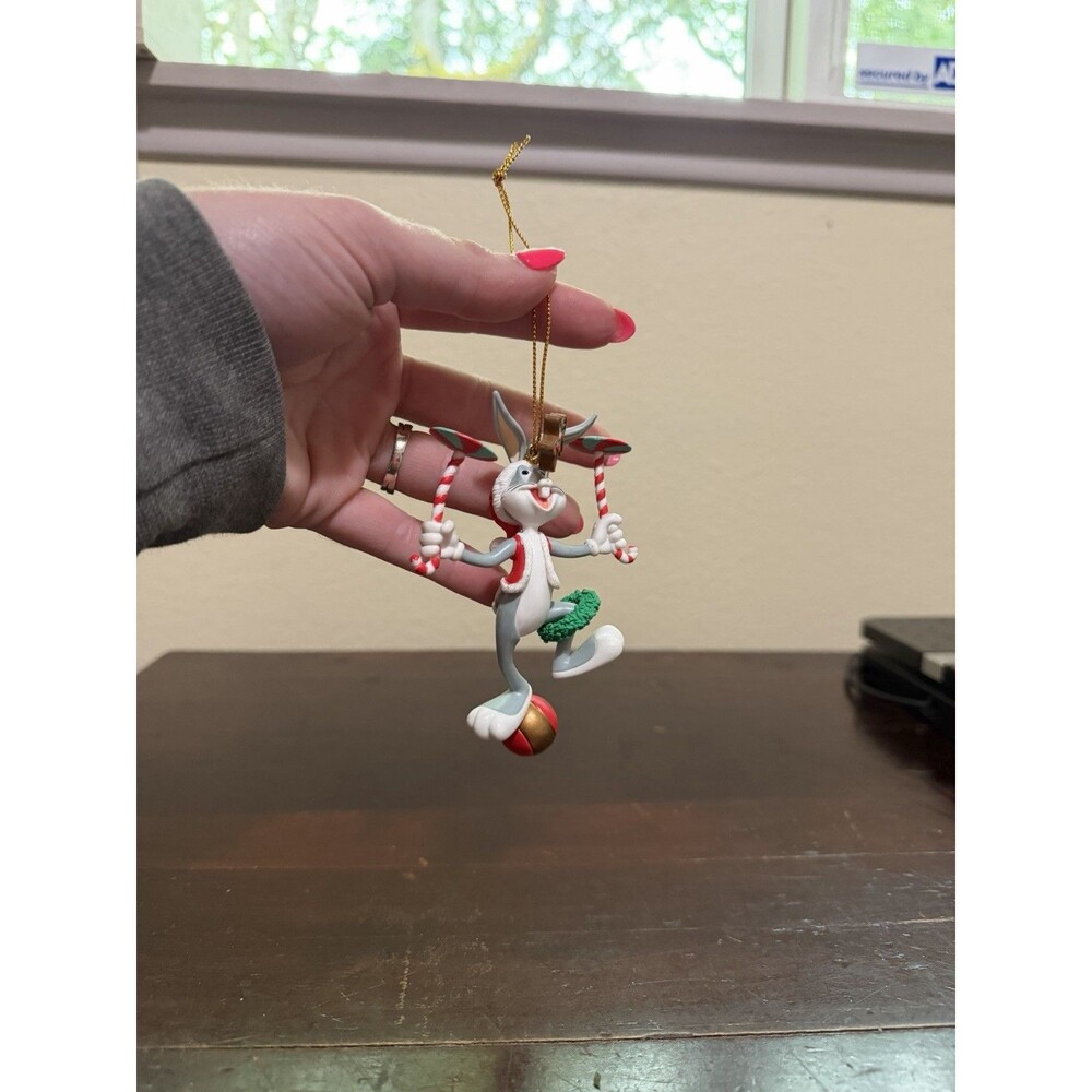 Bugs Bunny Christmas Ornament Hoilday Warner Bros. Looney Tunes Balancing Ball